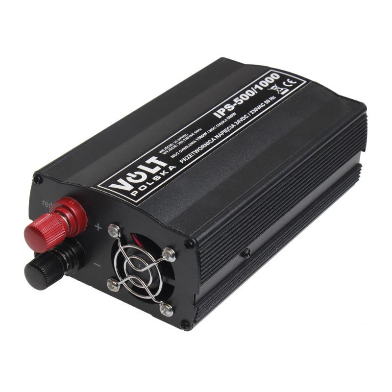 PRZETWORNICA VOLT POLSKA IPS-500/1000 24V / 230V 500/1000 W