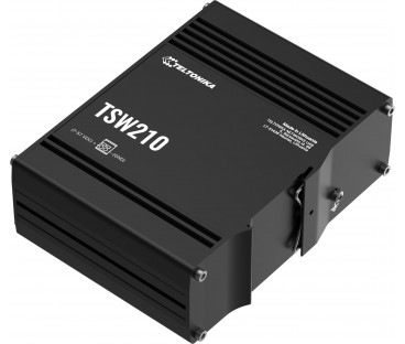 Teltonika TSW210 switch przemysłowy 8xGE 2xSFP PoE+ (TSW210000040) DIN