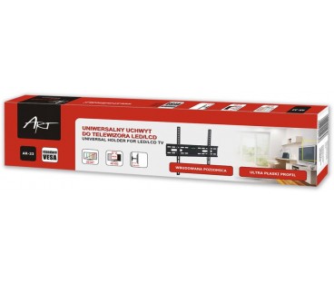 UCHWYT DO TV LCD/LED 26-60" 45KG AR-33 ART bez regulacji 2,4cm