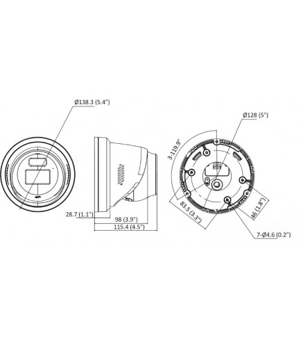 Kamera IP Hikvision DS-2CD23166G3-IS2UY/SL(2.8mm)(eF)