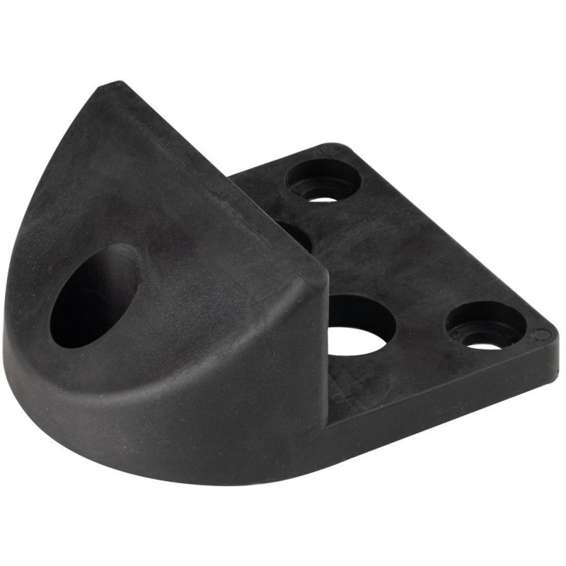 Przykręcany stoper do bramy PSG 61.191 (130x150/H65) powlekany gumą