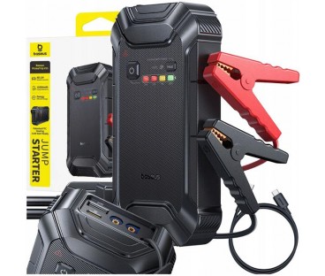 POWERBANK BOOSTER Baseus PrimeTrip VJ1 Jump Starter 12000mAh 12V 5000A Z LATARKĄ I KOMPRESOREM IP55