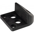 Przykręcany stoper do bramy PSG 61.191 (130x150/H65) powlekany gumą