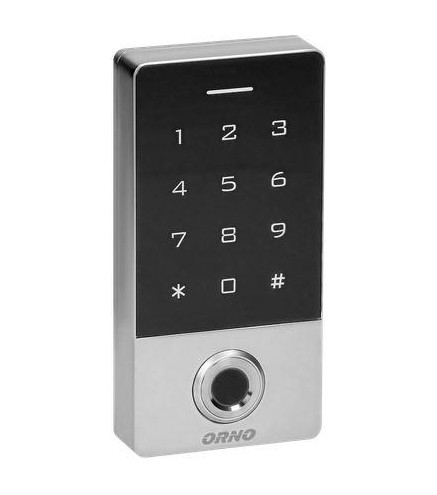 Zamek szyfrowy ORNO OR-ZS-822 z czytnikiem lini papilarnych i czytnikiem RFID