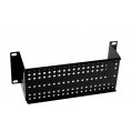 Adapter montażowy RACK 10" 2U z otworowaniem cofnięty ATTE ADD-RACK10-2U2