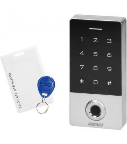 Zamek szyfrowy ORNO OR-ZS-822 z czytnikiem lini papilarnych i czytnikiem RFID