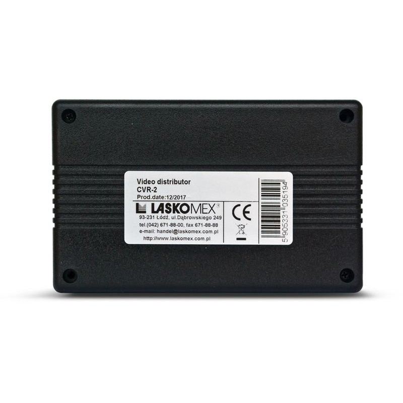 Laskomex CV-R2 CVR-2 Moduł rozdzielacza wideo do monitorów (obsługujący do 4 monitorów) Laskomex CV-R2 CVR-2 Moduł rozdzielacza wideo do monitorów (obsługujący do 4 monitorów)