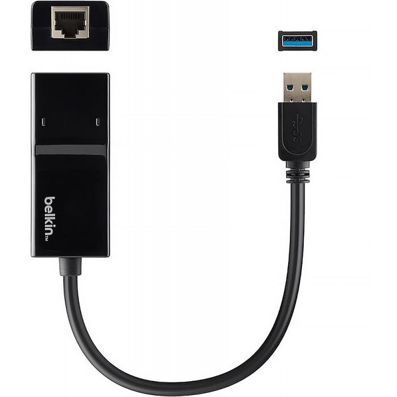 Adapter Belkin USB-A 3.0 na Gigabit Ethernet Adapter Belkin USB-A 3.0 na Gigabit Ethernet