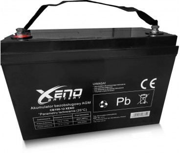 Akumulator AGM BAT Xeno Black 12V 100Ah