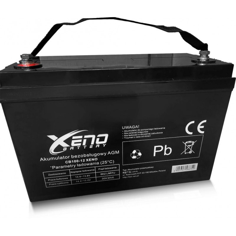 Akumulator AGM BAT Xeno Black 12V 100Ah