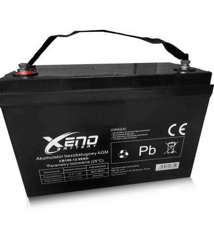 Akumulator AGM BAT Xeno Black 12V 100Ah
