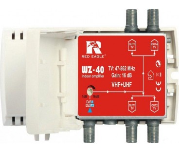 Wzmacniacz DVB-T/T2 WZ-40 RED EAGLE