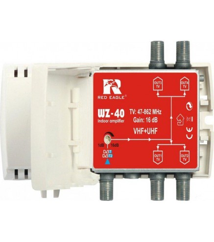 Wzmacniacz DVB-T/T2 WZ-40 RED EAGLE