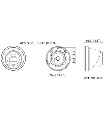Kamera IP Hikvision DS-2CD23123G2-LIS2UY/SL(2.8mm)