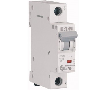 EATON WYŁĄCZNIK NADPRĄDOWY B 6A 1P 1M 6KA HN-B6/1
