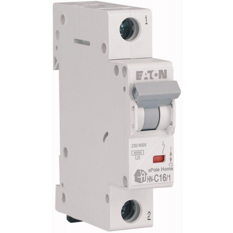 EATON WYŁĄCZNIK NADPRĄDOWY C 16A 1P 1M 6KA HN-C16/1