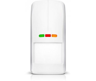 SATEL BE WAVE Bezprzewodowa zewnętrzna dualna czujka ruchu  - biała AOD-210