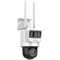 Kamera IP Hilook PTZ-N2C400I-K/4G/C05S10 2.8mm z panelem solarnym LTE/4G 4MP