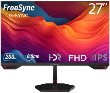 Monitor 27" Rampage Crimson FHD 200Hz 1ms Fast IPS gamingowy