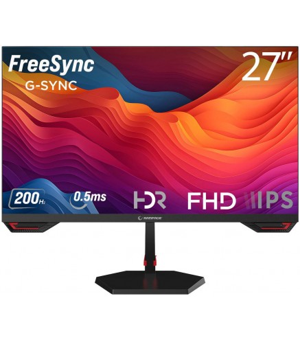 Monitor 27" Rampage Crimson FHD 200Hz 1ms Fast IPS gamingowy