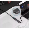 HUB ADAPTER USB-C 7w1 HDMI 4K USB 3.0 SD PD Zenwire BS-HC703