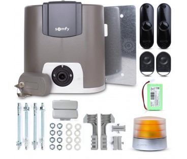 Zestaw Somfy Elixo 3S+ M IO Comfort Pack do 600kg bram przesuwnych