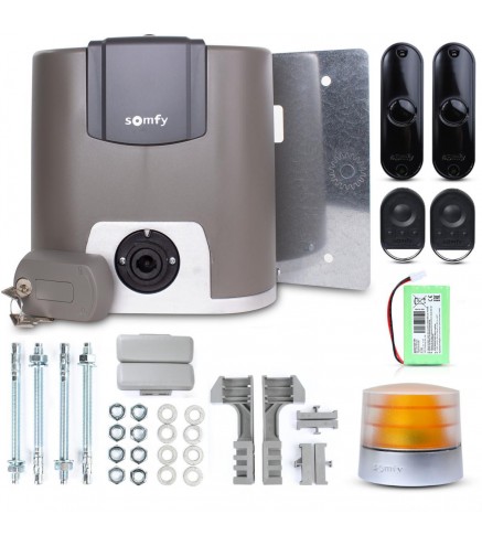 Zestaw Somfy Elixo 3S+ M IO Comfort Pack do 600kg bram przesuwnych
