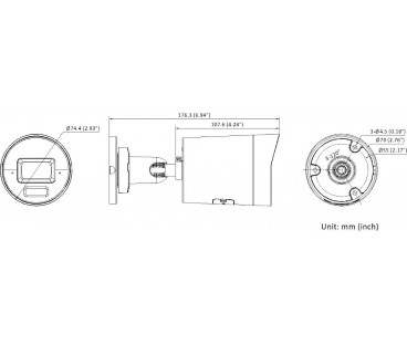 Kamera IP Hikvision DS-2CD20166G3-IUY/SL(2.8mm)/eFO-STDBLACK