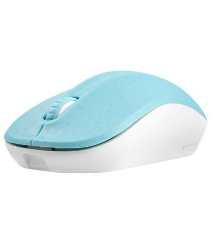 Mysz Natec Toucan 1600DPI niebiesko-biała