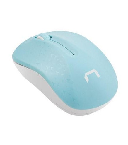 Mysz Natec Toucan 1600DPI niebiesko-biała