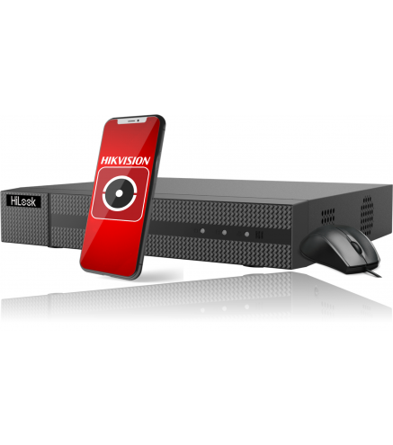 Rejestrator 5w1 Hilook 8 kanałowy 5MP DVR-8CH-5MP z dyskiem 2TB