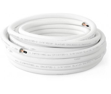 Rura Miedziana w otulinie 3/8 krąg 25 m Tivento Flex
