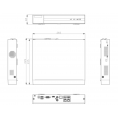 Rejestrator 5w1 Hilook 8 kanałowy 5MP DVR-8CH-5MP z dyskiem 2TB
