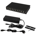 SWITCH POE PULSAR SG108 10-PORTÓW (8xPoE + 2xUPLINK)