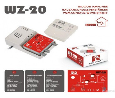 Wzmacniacz DVB-T/T2 WZ-20 RED EAGLE