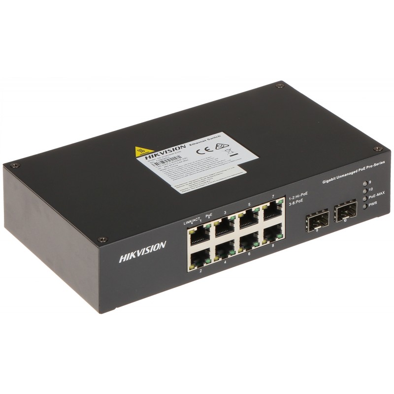 SWITCH HIKVISION DS-3T0510HP-E/HS