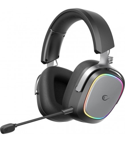Słuchawki Rampage RETSU Słuchawki bezprzewodowe nauszne BT 2.4G RGB czarne
