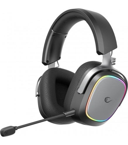 Słuchawki Rampage RETSU Słuchawki bezprzewodowe nauszne BT 2.4G RGB czarne