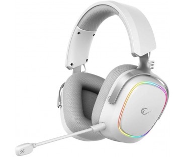Słuchawki Rampage RETSU Słuchawki bezprzewodowe nauszne BT 2.4G RGB białe