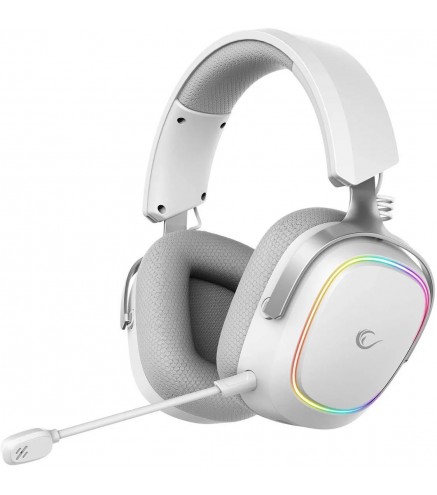 Słuchawki Rampage RETSU Słuchawki bezprzewodowe nauszne BT 2.4G RGB białe