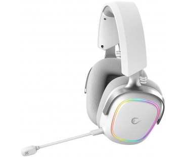 Słuchawki Rampage RETSU Słuchawki bezprzewodowe nauszne BT 2.4G RGB białe
