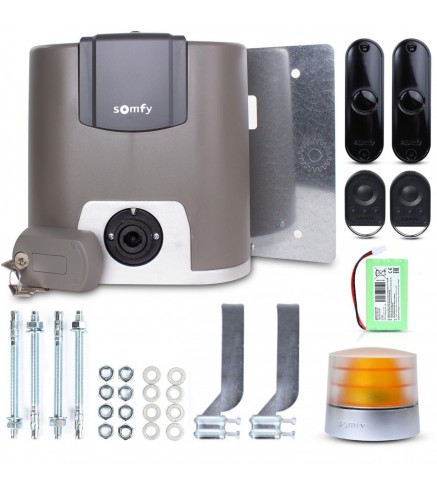 Zestaw Somfy Elixo 3S+ IO Comfort Pack do 600kg bram przesuwnych