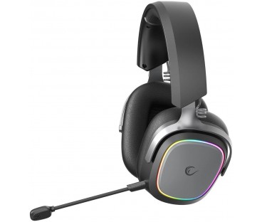 Słuchawki Rampage RETSU Słuchawki bezprzewodowe nauszne BT 2.4G RGB czarne