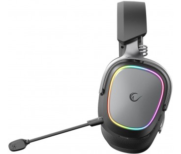Słuchawki Rampage RETSU Słuchawki bezprzewodowe nauszne BT 2.4G RGB czarne