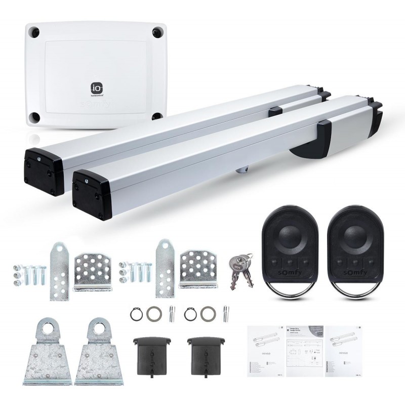 Zestaw Somfy Ixengo L 3S+ IO Standard Pack do 8m bram dwuskrzydłowych