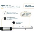 Zestaw Somfy Ixengo L 3S+ IO Standard Pack do 8m bram dwuskrzydłowych