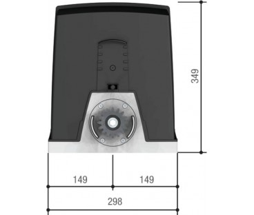 Zestaw CAME BXL ECO TOP do 400kg bram przesuwnych | Alarmista.pl