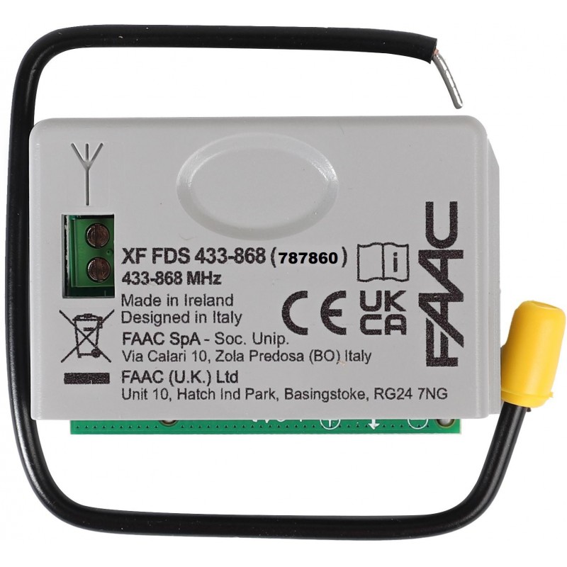 Sterownik/radioodbiornik FAAC XF LC FDS 433-868 MHz (787860)