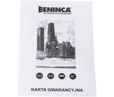 Zestaw Beninca KWOLF624.P2 24V do 600kg bram przesuwnych