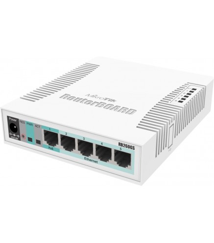 MIKROTIK ROUTERBOARD CSS106-5G-1S (RB260GS)
